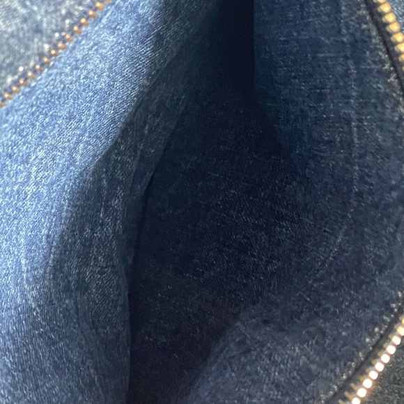 Denim Prada Canapa Large Tote - Picture 10 of 14